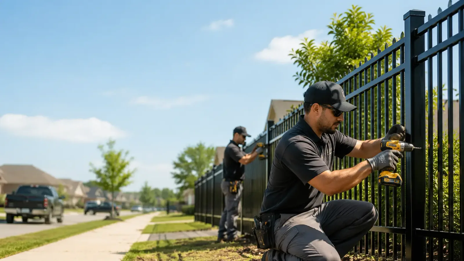 Metal Fence Installation in Dennis, KS